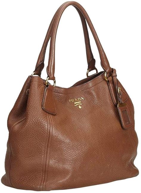 prada brown bag leather|brown prada bags for women.